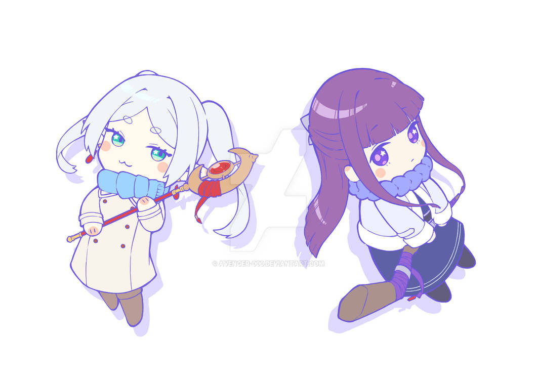frieren and fern chibi by avenger-000 on DeviantArt