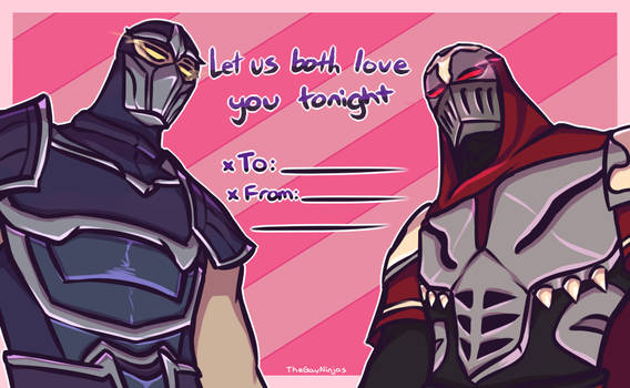 Valentines Zed and Shen