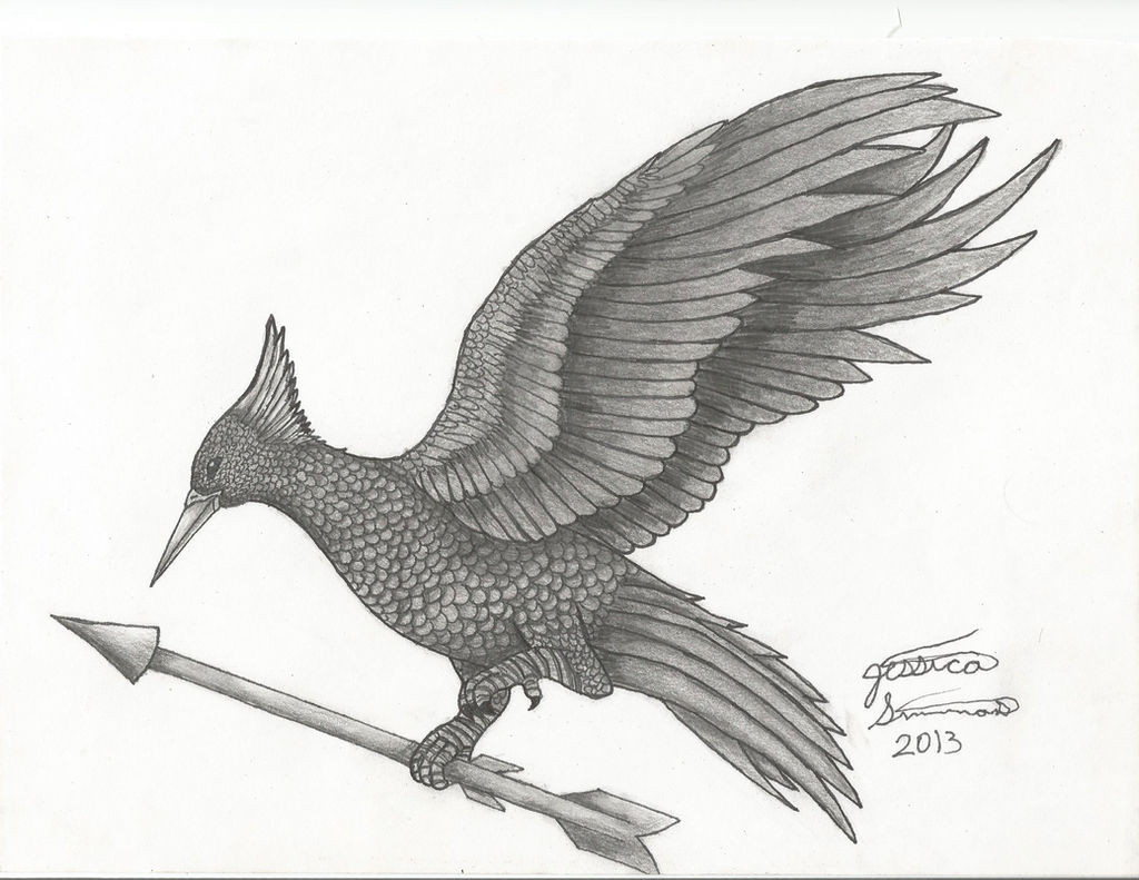Mockingjay Exploding Arrows Mockingjay with arrow by DreamDragonCreations on DeviantArt