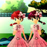 Twin lolitas - Ranma and Ran