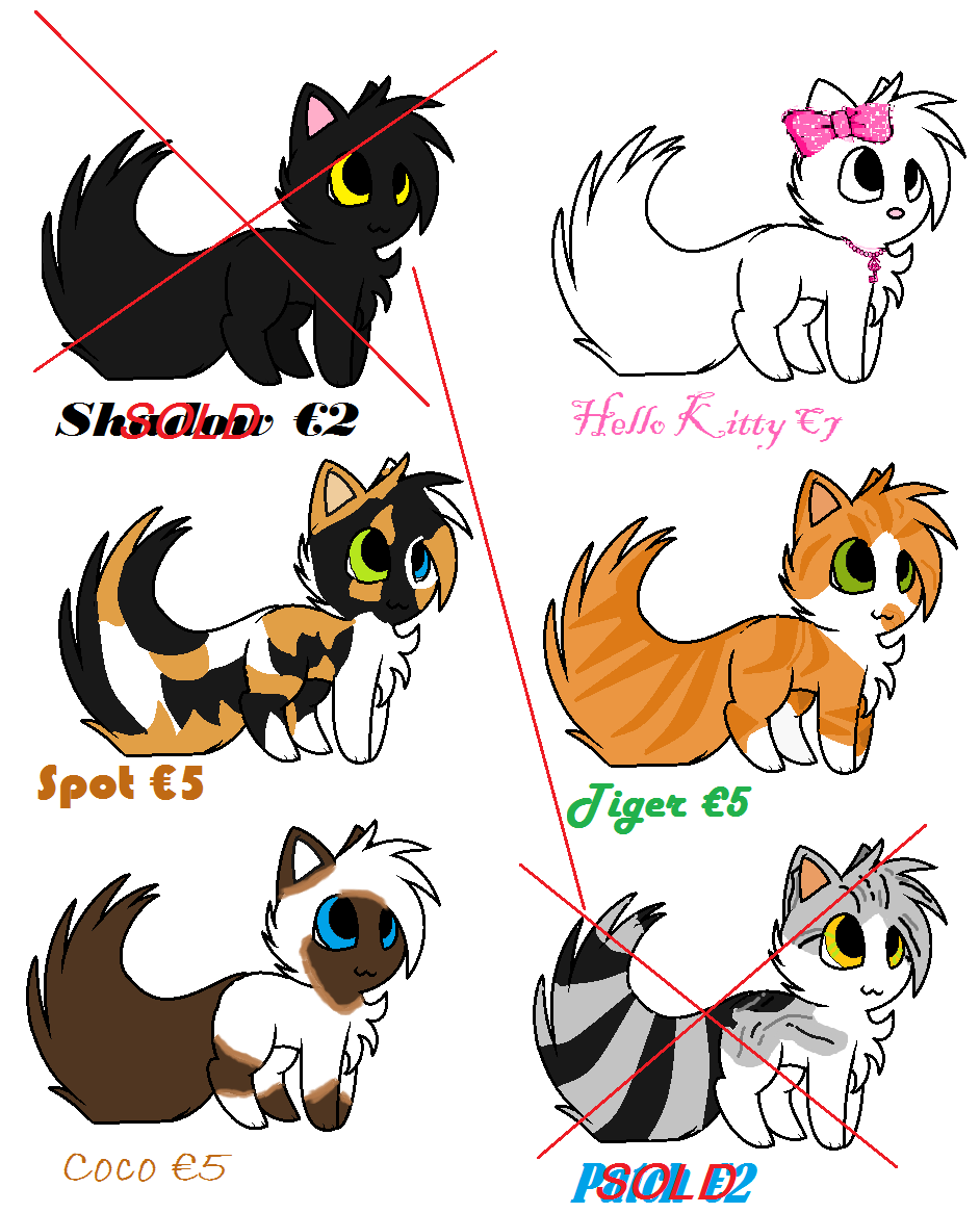 Adoptables Kitty Pack