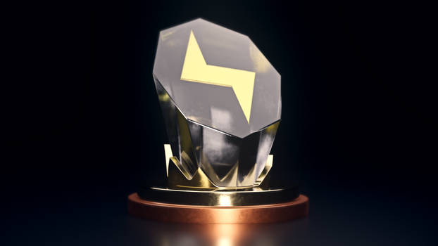 Mario Kart 7 Lightning cup trophy V2