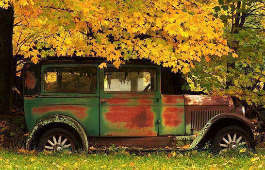 Paint job or a new Jeep?  So rustic.