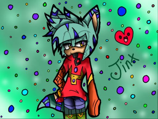 Jinx Fox Ripper Jinx the Fennec fox by Boba-Tea-Goth on DeviantArt