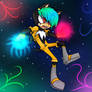 Neon the Dark-Hedgehog