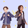 Fanart - Peter Parker and Michelle Jones