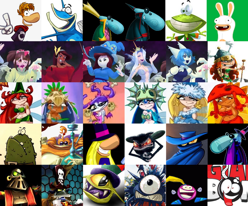 Rayman Origins All Characters by beastfan2022 on DeviantArt