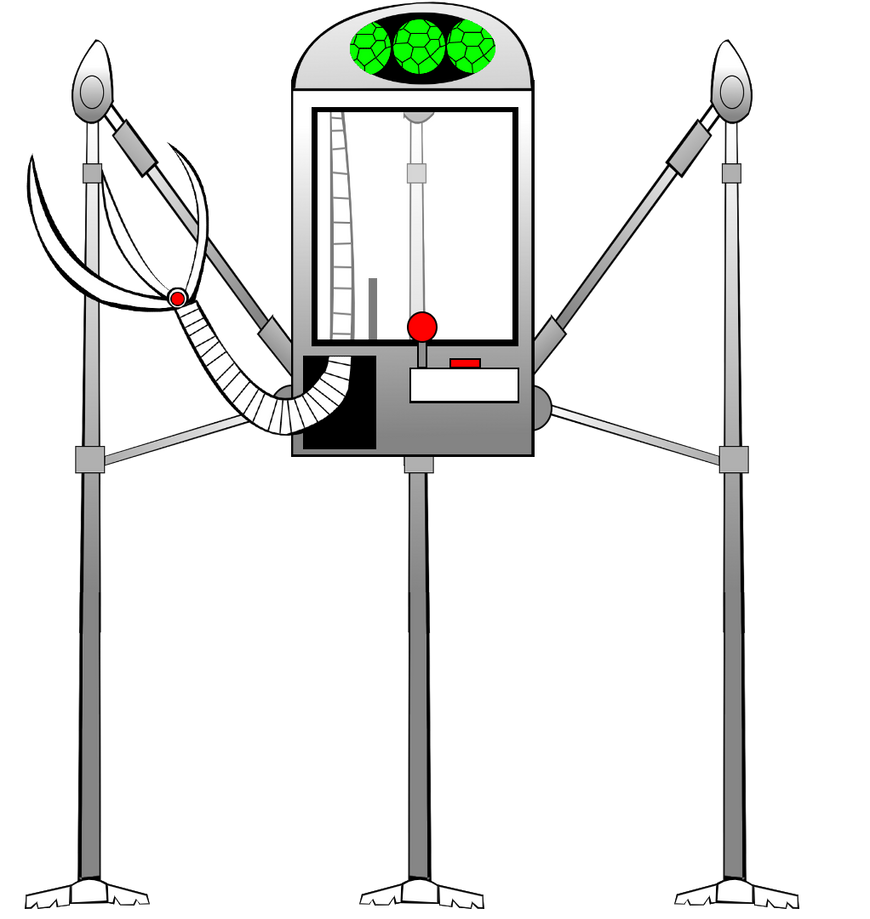 Jeff Wayne Martian Claw Machine by beastfan2022 on DeviantArt