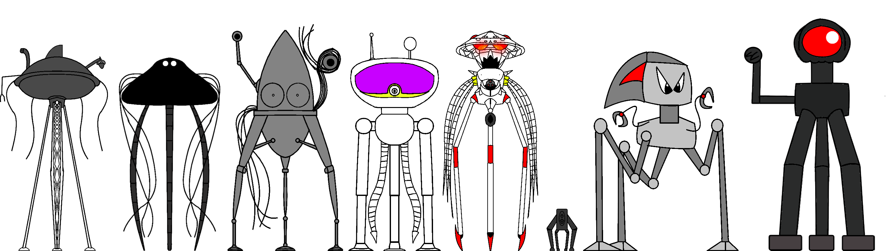 Every War Of The Worlds Martian Fighting Machine 2 by beastfan2022 on ...