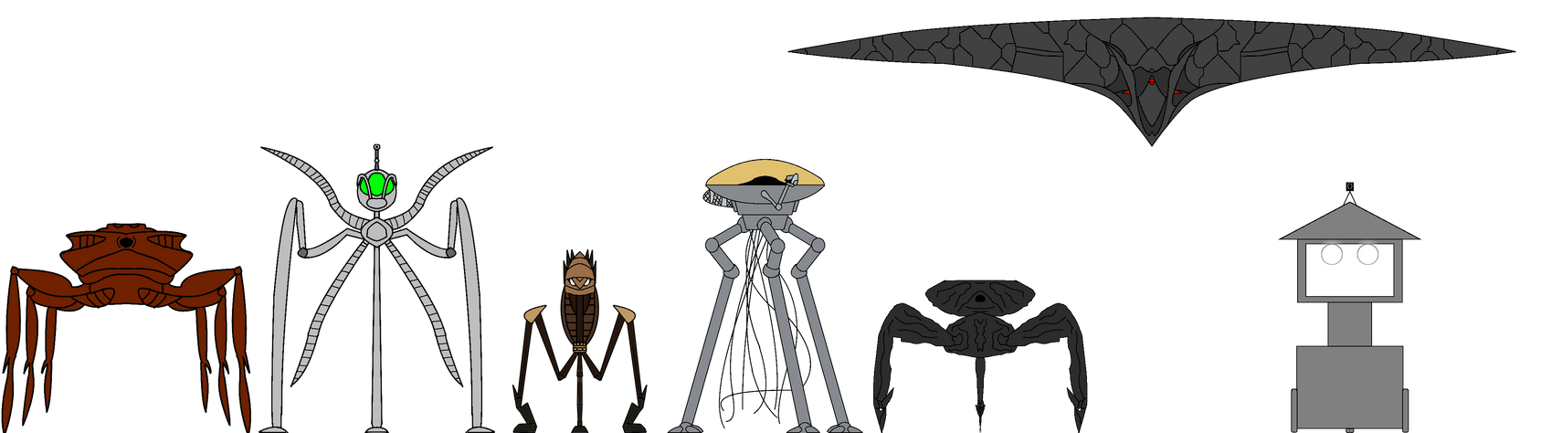 Every War Of The Worlds Martian Fighting Machine 3 by beastfan2022 on ...