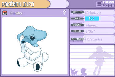 PKMN-Block: Tundra the Cubchoo