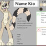 Kio(Reference sheet)