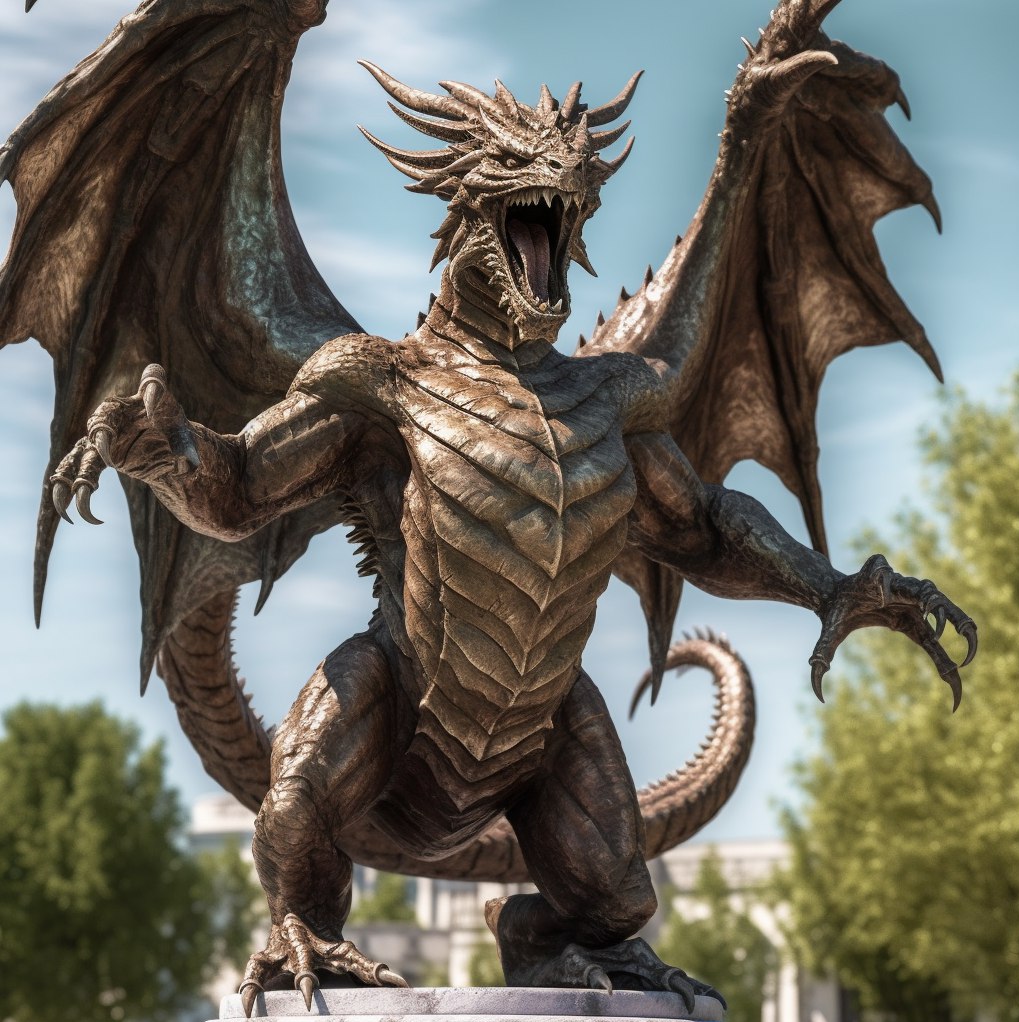 Chained Statue Chained dragon statue 10 by smash1000 on DeviantArt