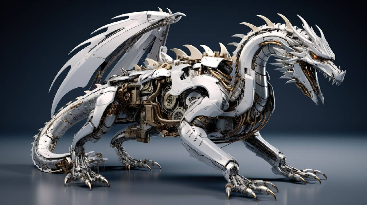 Rusty Machine Dragon Mechanical dragon 13 by smash1000 on DeviantArt