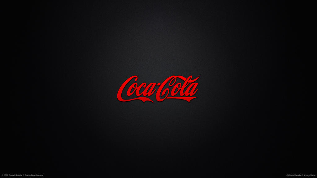 Coca Cola Logo Dark By Danielbeadle On Deviantart