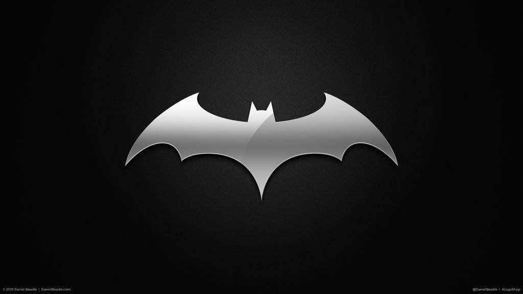 Batman Logo (Silver) by DanielBeadle on DeviantArt
