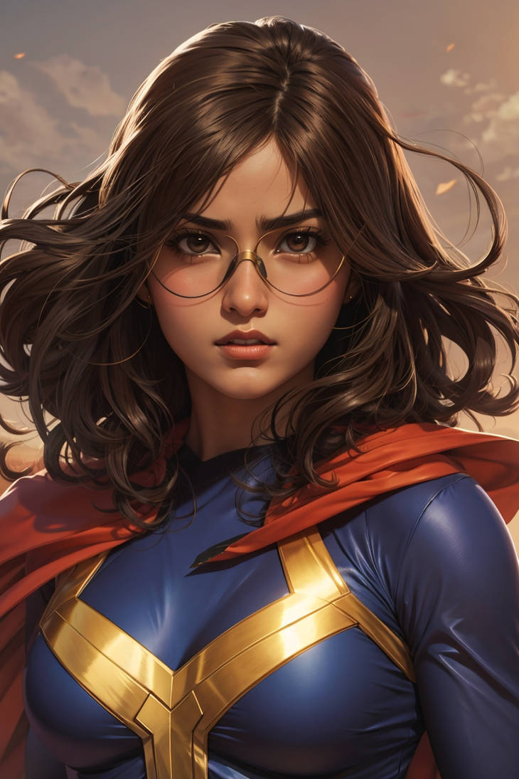DreamShaper v7 Image Ms Marvel Kamala Khan anime s by murikquintino on ...