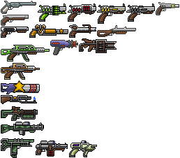 Terraria Texturepack: Ranged Weapons(not complete) by lollppaint on ...