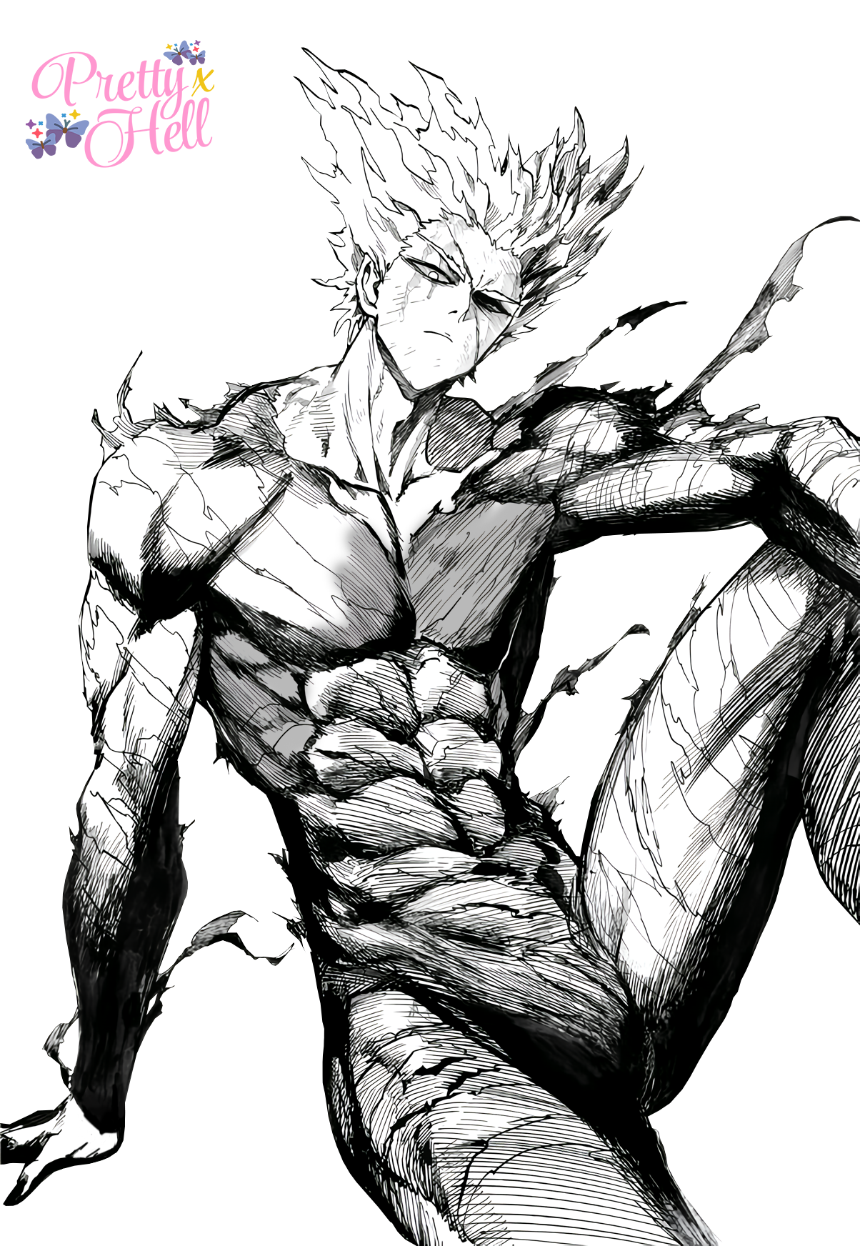 Garou render by ChristopherMcgrath on DeviantArt