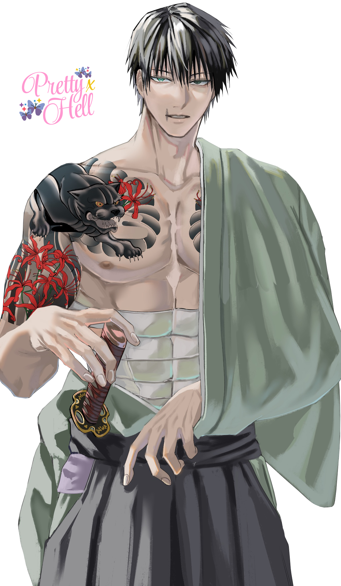 Jujutsu Kaisen - Toji Fushiguro Render 2 by StormyDayze on DeviantArt