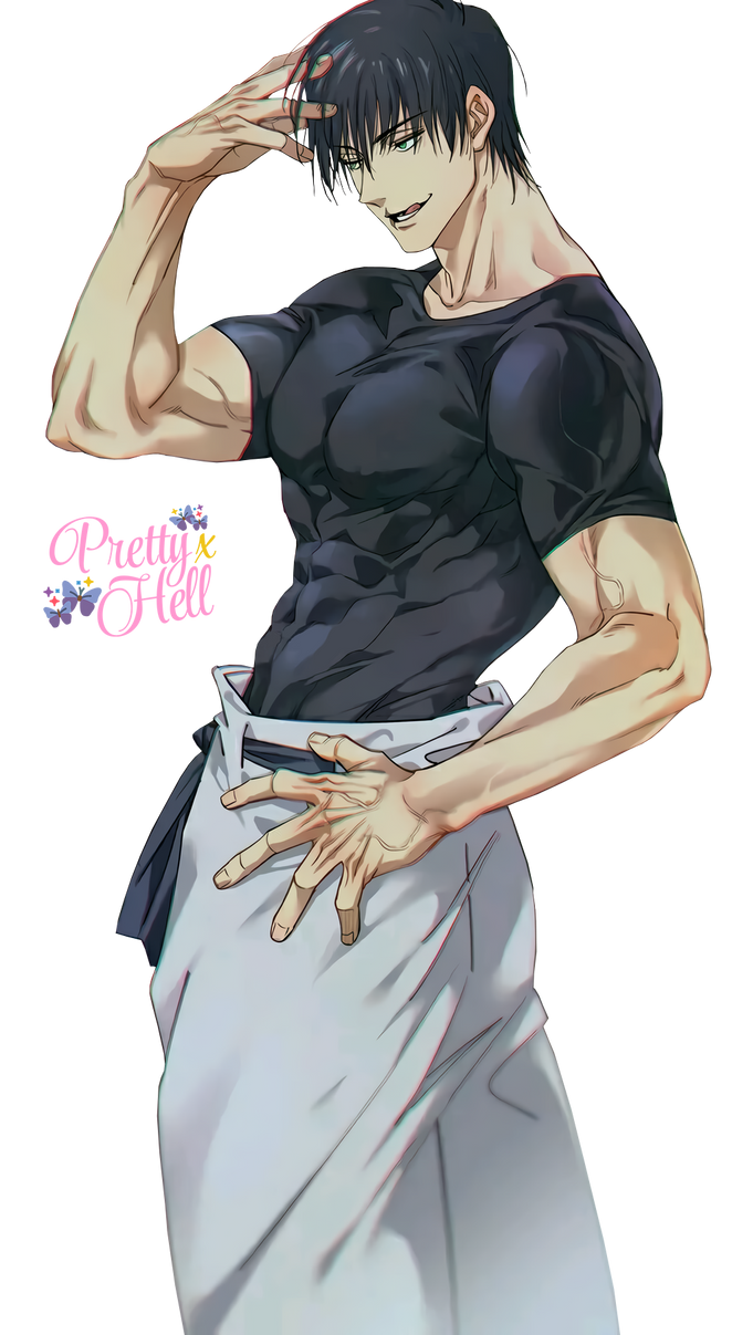 /Fushiguro Toji - RENDER/ by PrettyxHell on DeviantArt