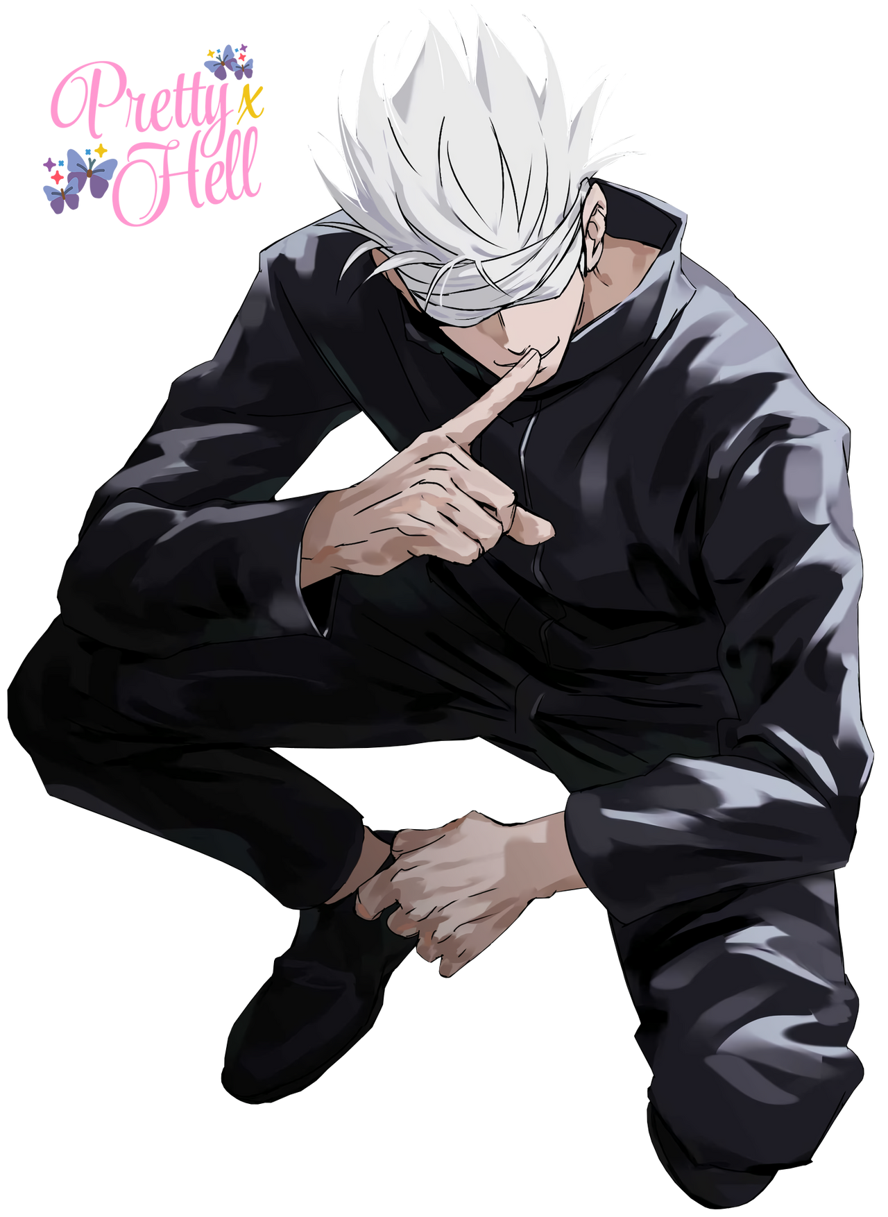/Satoru Gojo - RENDER/ by PrettyxHell on DeviantArt