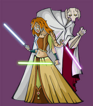 Grievous and Ellie- by kyla79