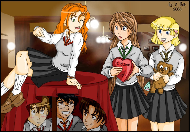 Valentine Stalkers by GuardianBellaluna on DeviantArt