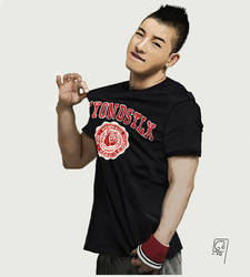 Taeyang in photoshop