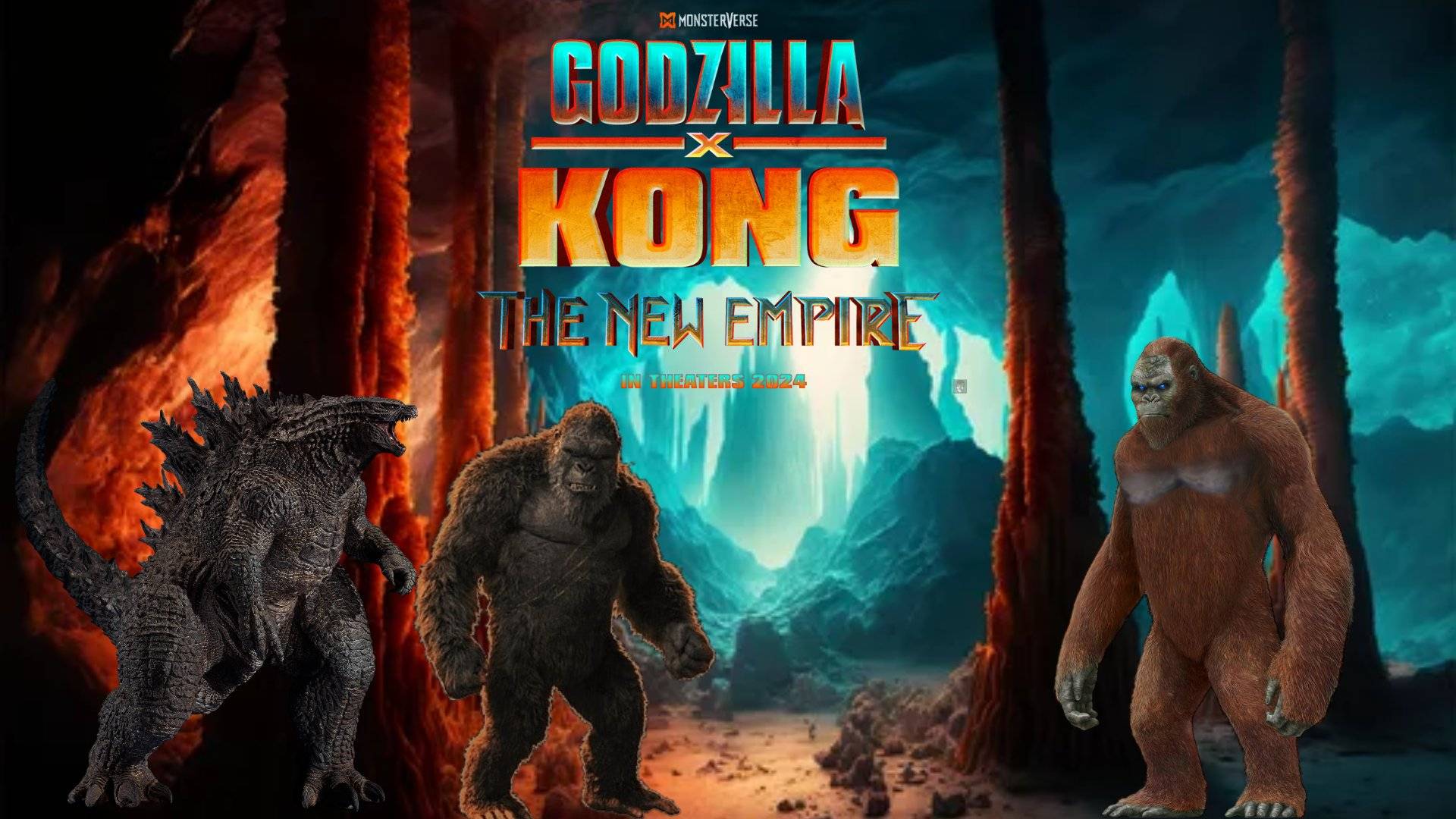 Godzilla x Kong The New Empire by scpsea on DeviantArt