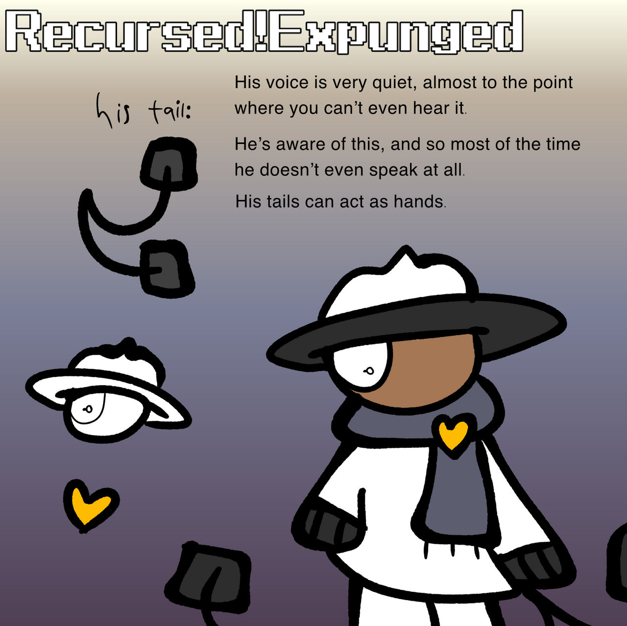 Recursed!Expunged reference by DavydsCantDraw on DeviantArt