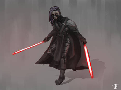 Quick Design Sketch - Dark Jedi