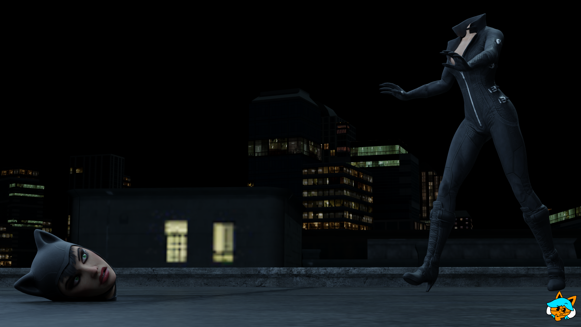 Headless64 Catwoman Headless by Headless64 on DeviantArt