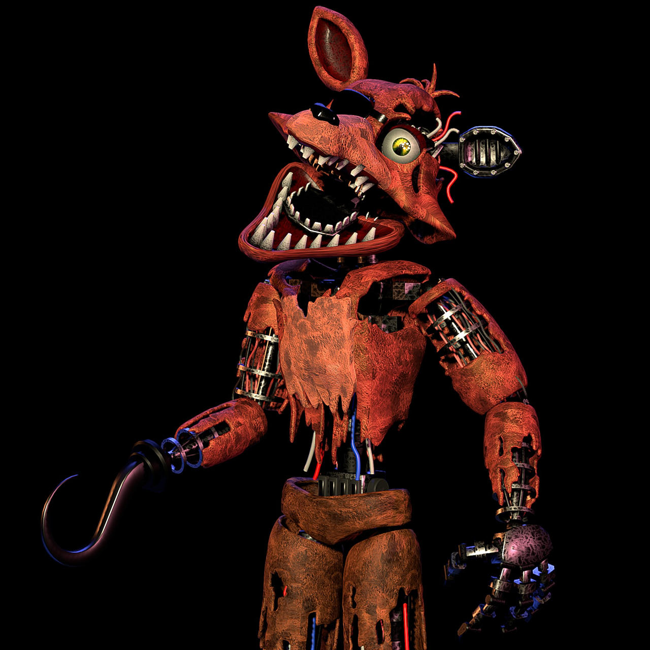Withered Foxy by TERRIFIED-83 on DeviantArt