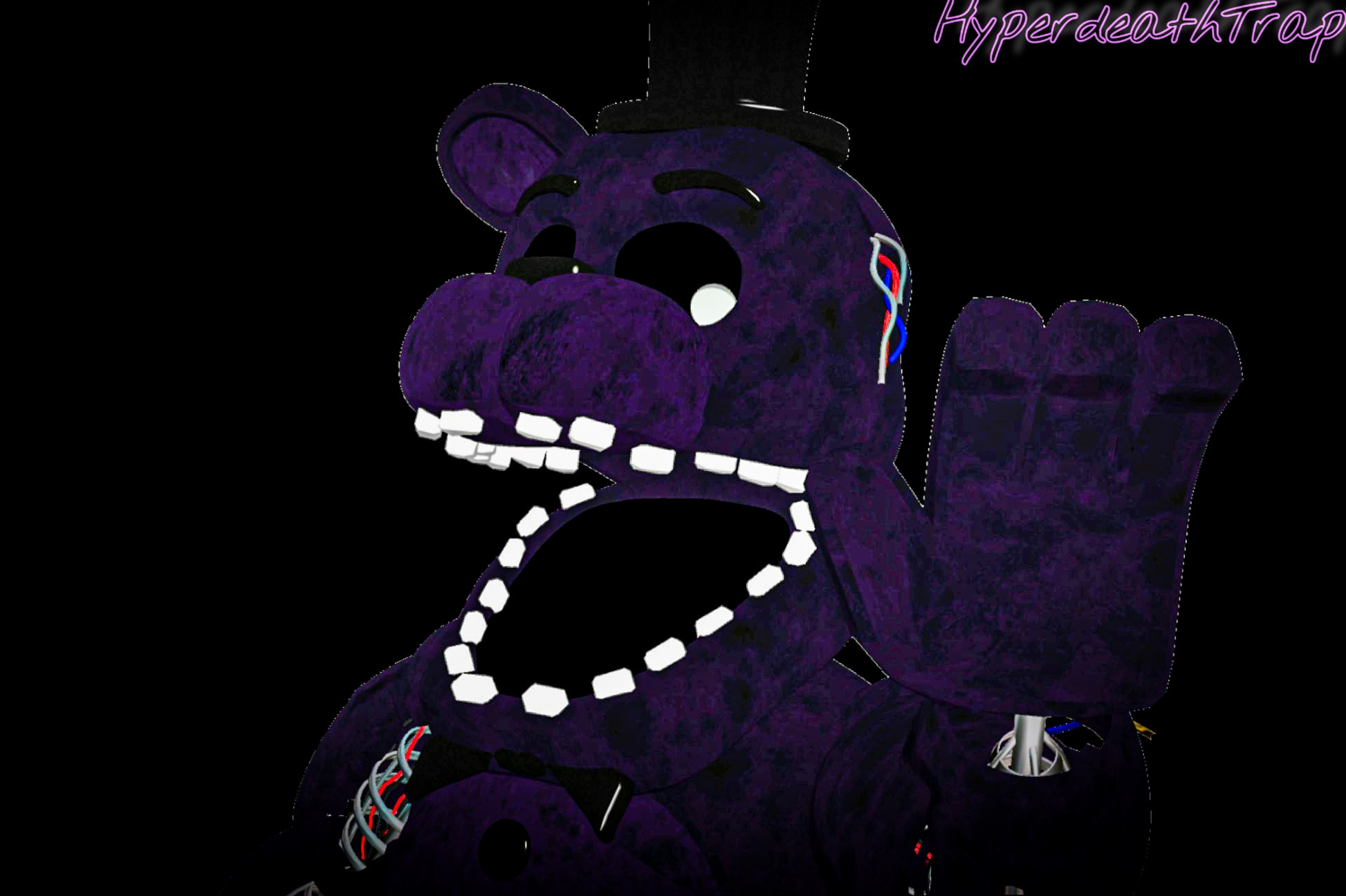 Fnaf World Withered Shadow Freddy Release by officialFnalowh on DeviantArt