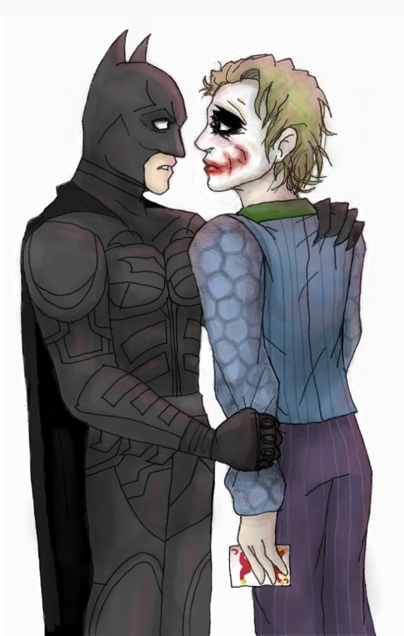 TDK Joker and Batman