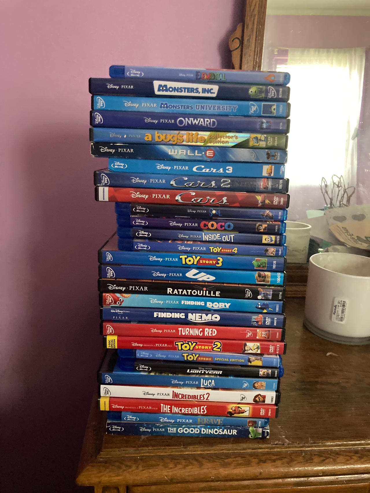 Pixar Collection complete pixar collection by tcr101010 on DeviantArt