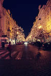 Prague at night by Ihave-no-imagination