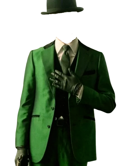 Riddler Costume-Transparent by Knottyorchid12 on DeviantArt