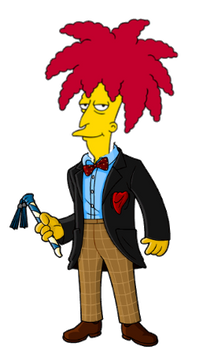 Sideshow Bob as The Second Doctor
