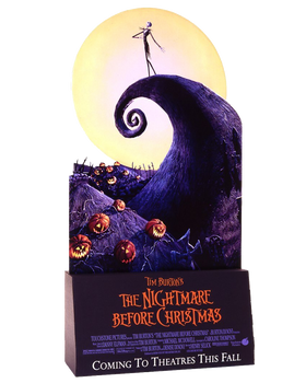 The Nightmare Before Christmas Poster Standee PNG