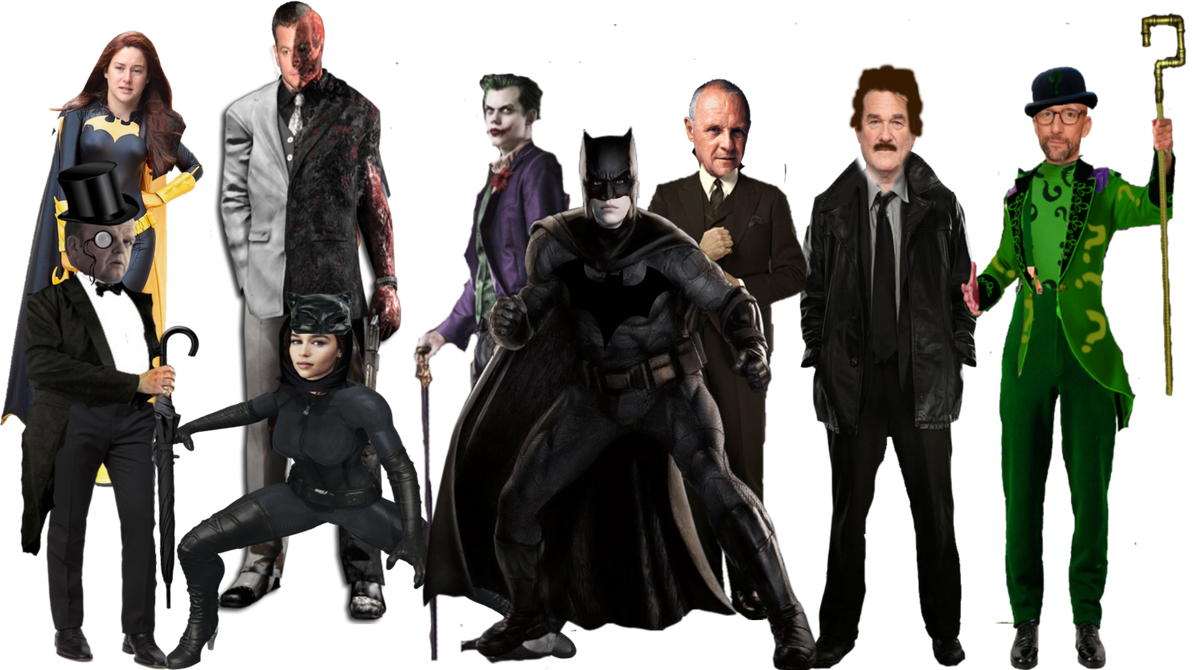 Mini Roster Batman My Batman Cast by Knottyorchid12 on DeviantArt