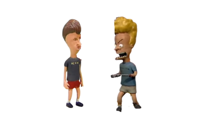 Celebrity Deathmatch-Beavis and Butthead