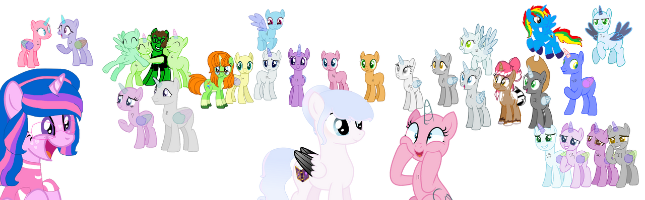 MLP Party Collab by Knottyorchid12 on DeviantArt