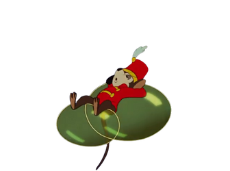 Timothy Q. Mouse Asleep PNG