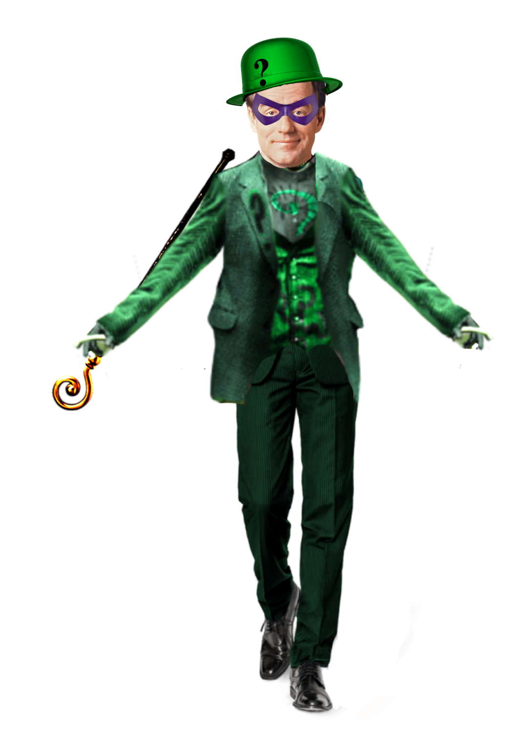 Earth-92: The Riddler (alt cast) by Knottyorchid12 on DeviantArt