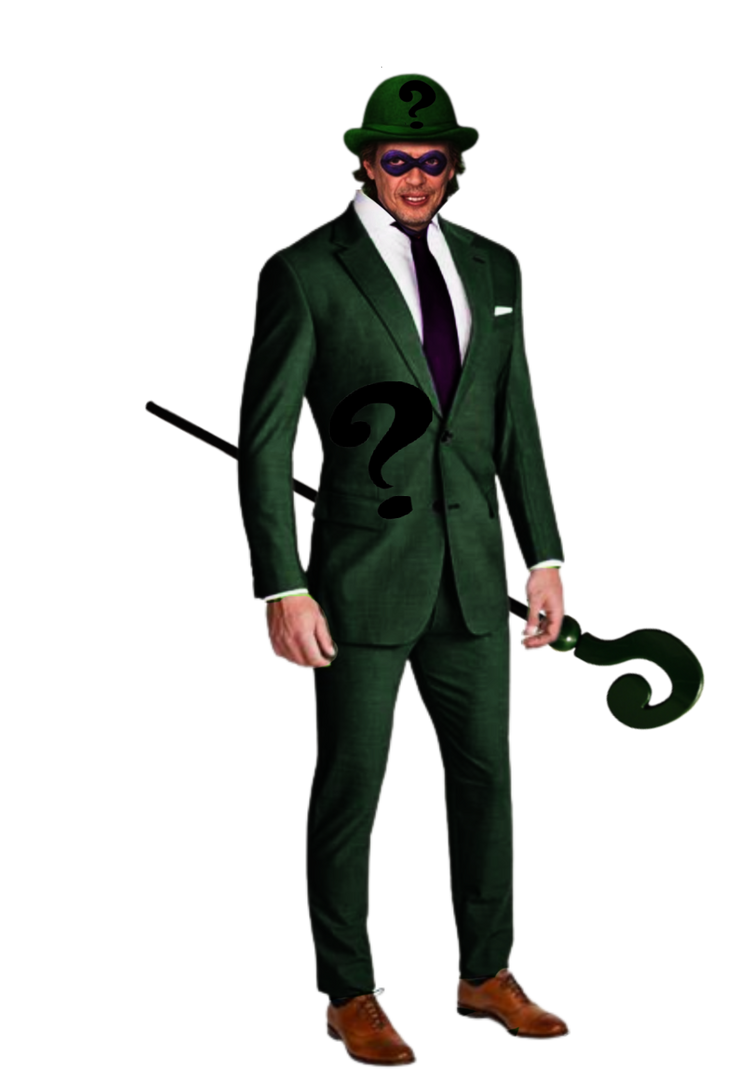 Burtonverse: The Riddler (alt casting) by Knottyorchid12 on DeviantArt