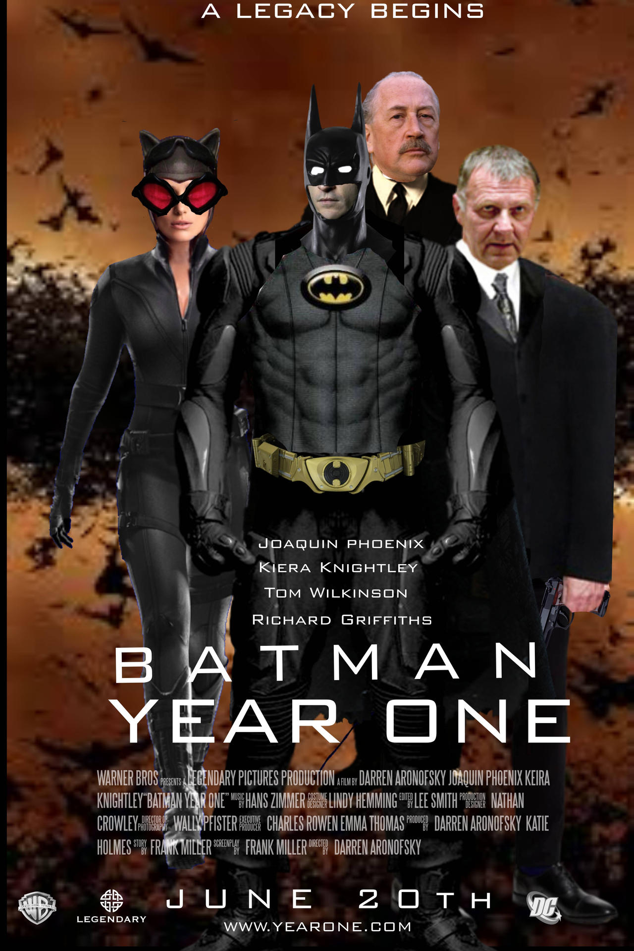 Darren Aronofsky's Batman Year One Poster by Knottyorchid12 on DeviantArt