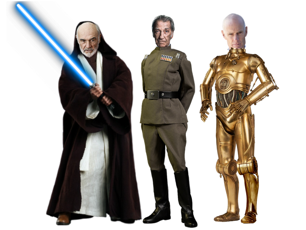 Decaded Movies and TV - Star Wars cast (1992) pt 2