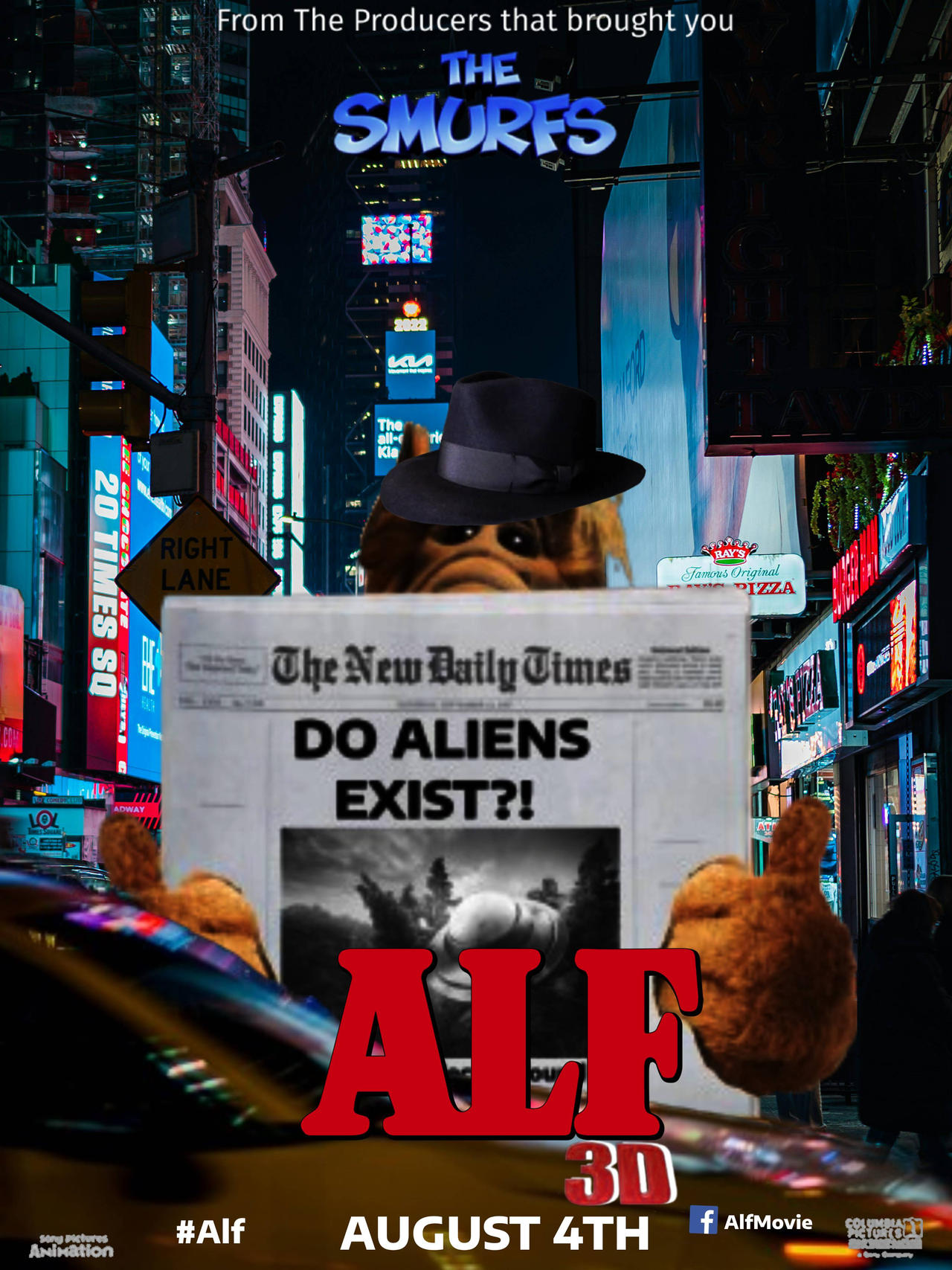Cancelled Movies - Alf 2017 teaser poster